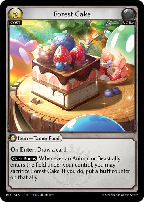 Forest Cake — Silvie Re:Collection, Slime Sovereign card