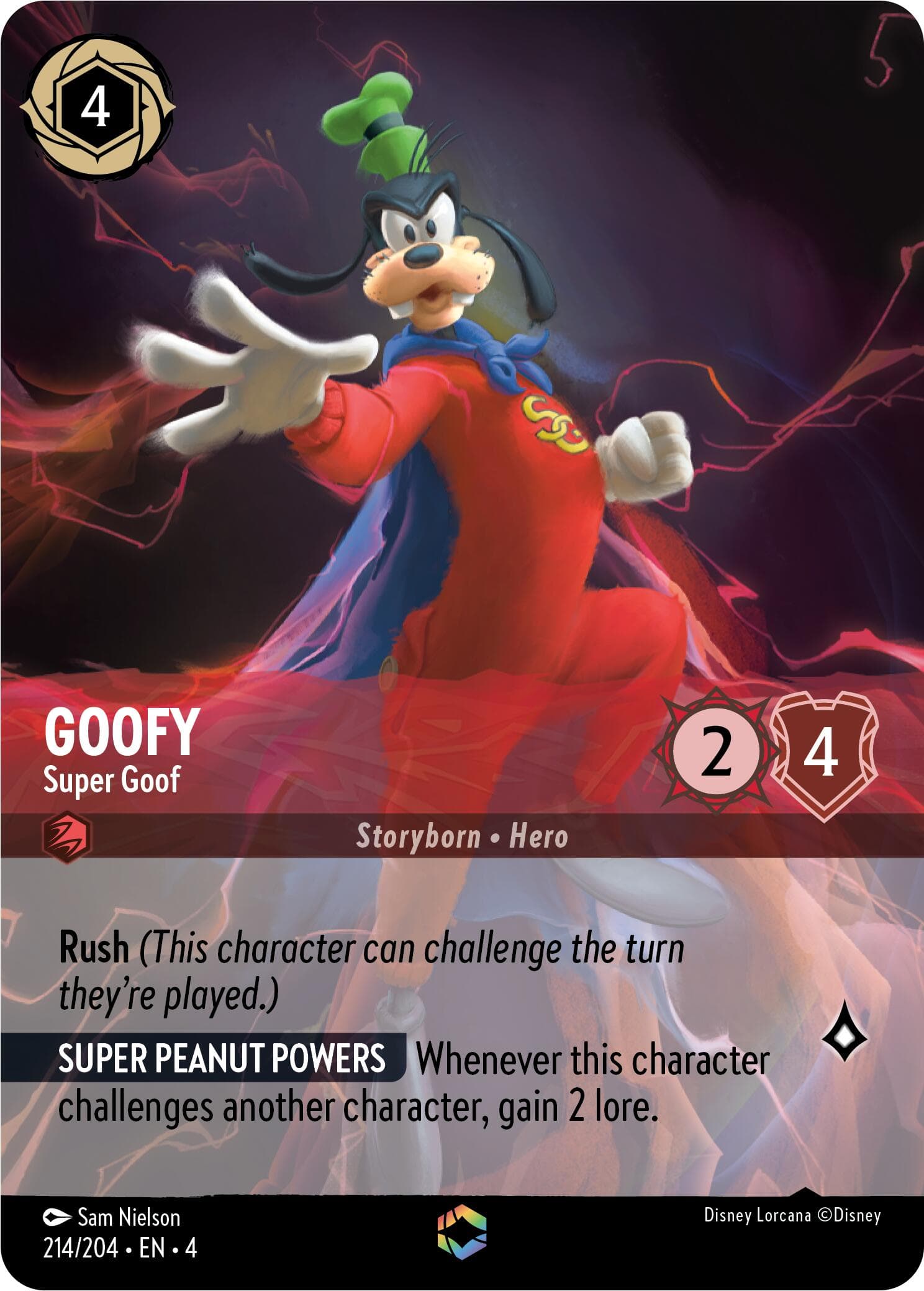 Goofy - Super Goof (Enchanted) — Ursula's Return card
