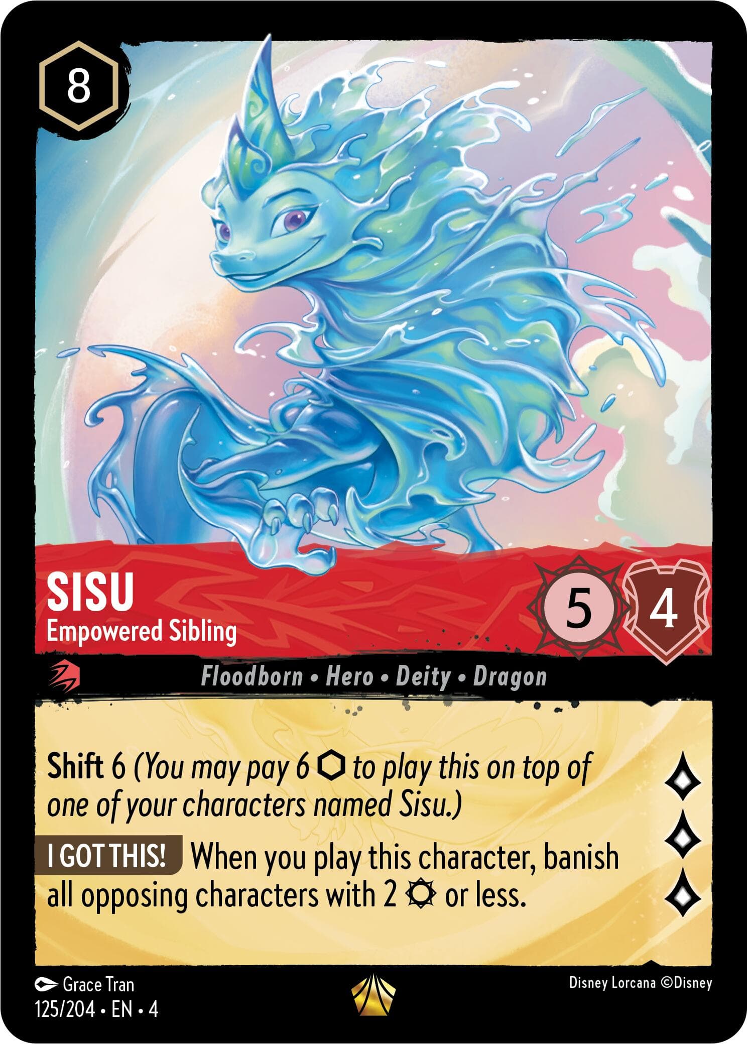 Sisu - Empowered Sibling — Ursula's Return card