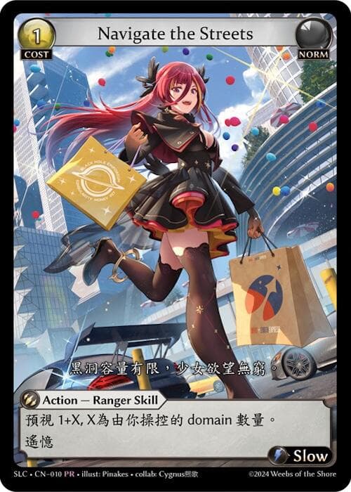 Navigate the Streets — SquareLive Collaboration card