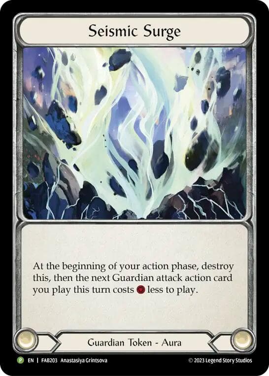 Seismic Surge - FAB203 — Flesh and Blood: Promo Cards card