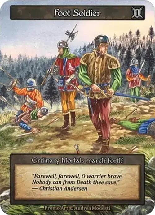 Foot Soldier (Forest) — Dust Reward Promos card