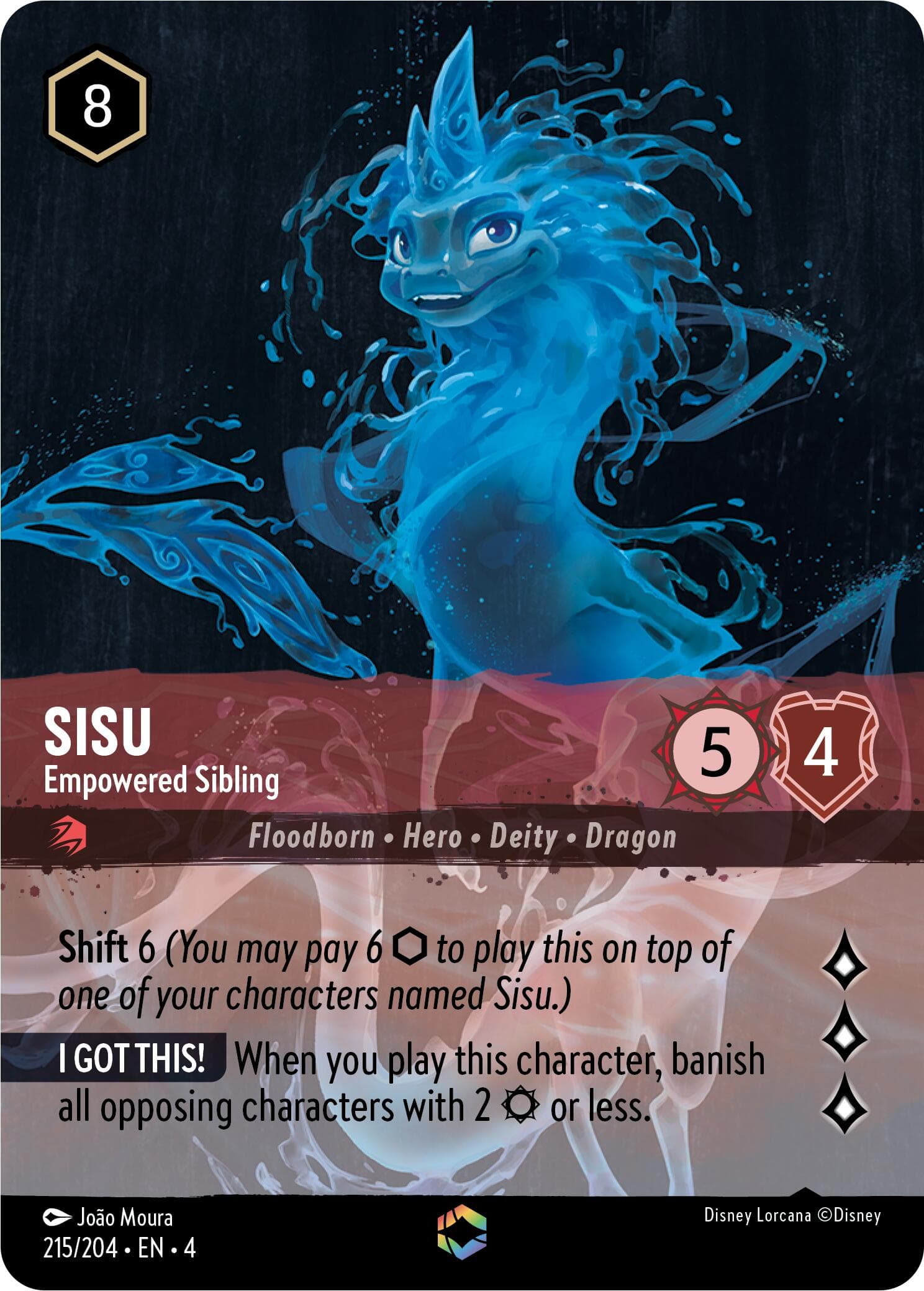 Sisu - Empowered Sibling (Enchanted) — Ursula's Return card