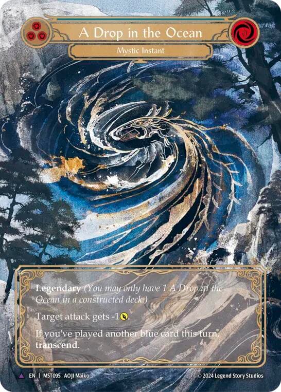 A Drop in the Ocean // Inner Chi (Marvel) — Part the Mistveil card