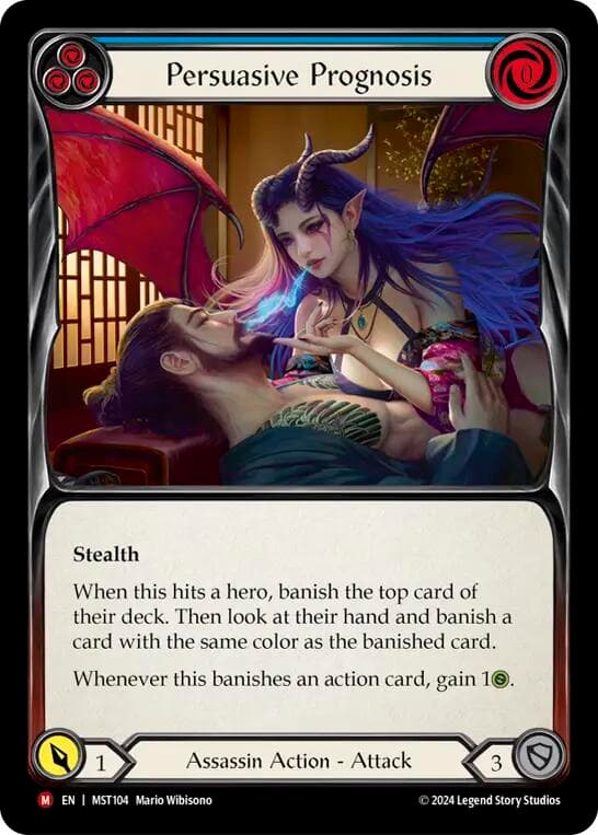 Persuasive Prognosis — Part the Mistveil card