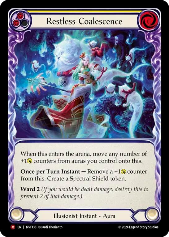 Restless Coalescence — Part the Mistveil card