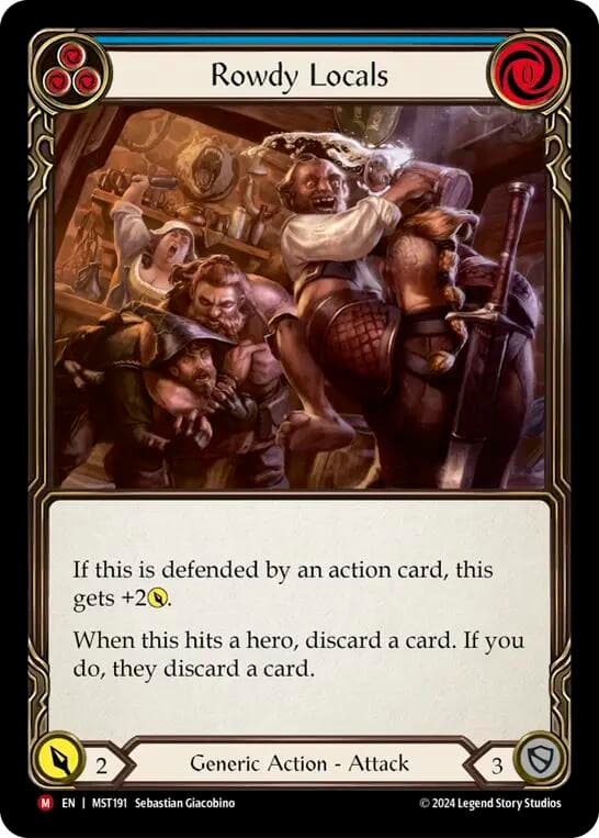 Rowdy Locals — Part the Mistveil card