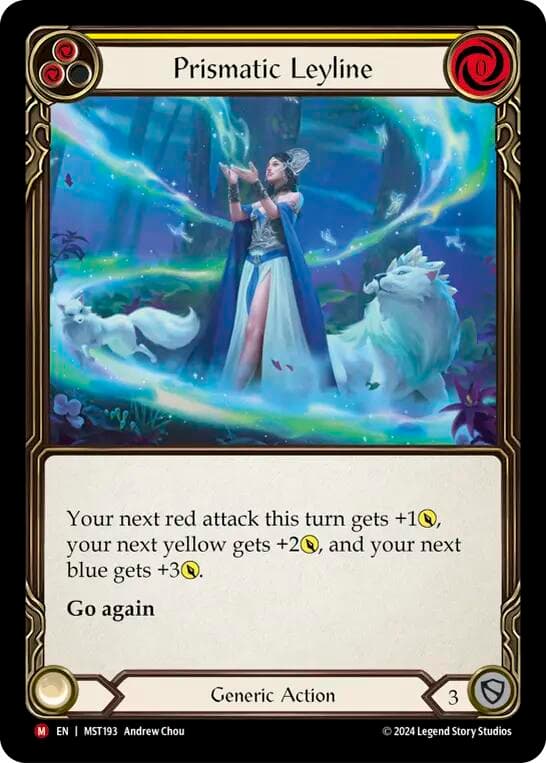 Prismatic Leyline — Part the Mistveil card