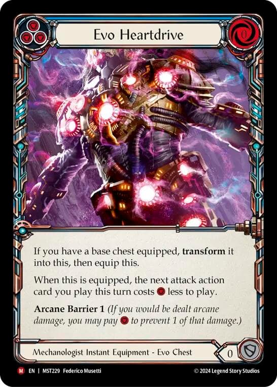 Evo Heartdrive — Part the Mistveil card