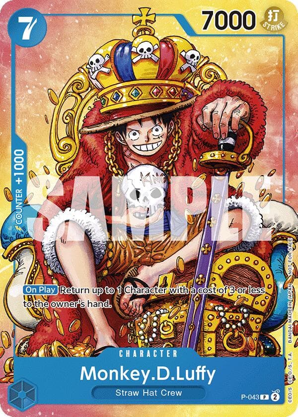 Monkey.D.Luffy (Convention Promo 2024) — One Piece Promotion Cards card