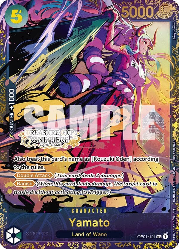 Yamato (Treasure Cup) — One Piece Promotion Cards card