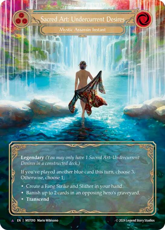 Sacred Art: Undercurrent Desires (Marvel) — Part the Mistveil card