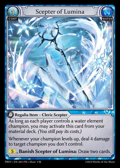Scepter of Lumina — Proxia's Vault card