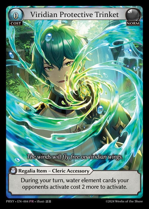 Viridian Protective Trinket — Proxia's Vault card