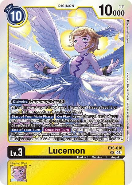 Lucemon — Infernal Ascension card