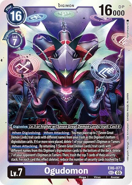 Ogudomon — Infernal Ascension card