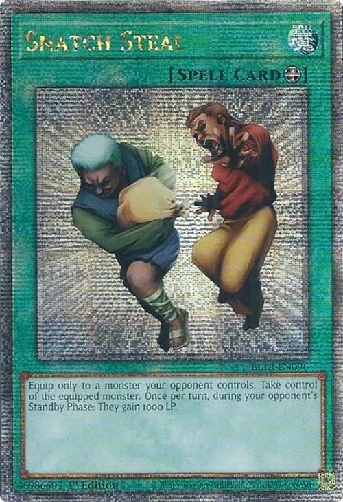 Snatch Steal (Quarter Century Secret Rare) — Battles of Legend: Terminal Revenge card