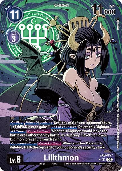 Lilithmon (Alternate Art) — Infernal Ascension card
