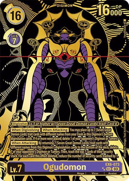 Ogudomon (Textured) — Infernal Ascension card