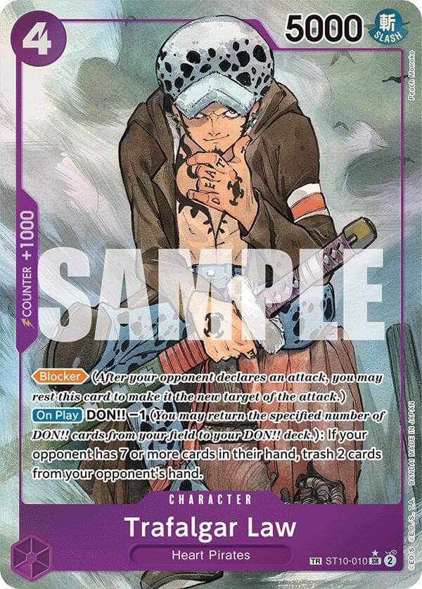 Trafalgar Law (010) (TR) — 500 Years in the Future card