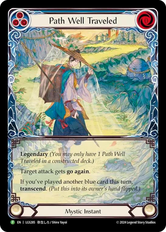 Path Well Traveled // Inner Chi - LGS285 — Flesh and Blood: Promo Cards card