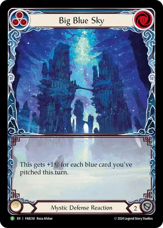 Big Blue Sky - FAB238 — Flesh and Blood: Promo Cards card