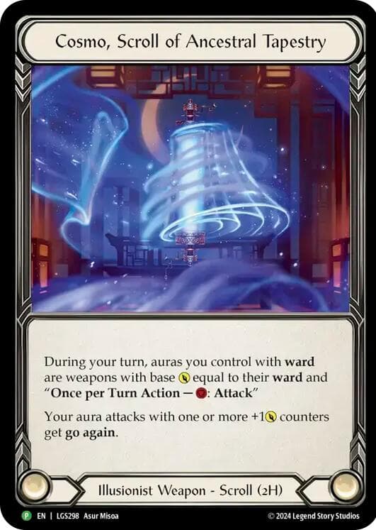 Cosmo, Scroll of Ancestral Tapestry - LGS298 — Flesh and Blood: Promo Cards card