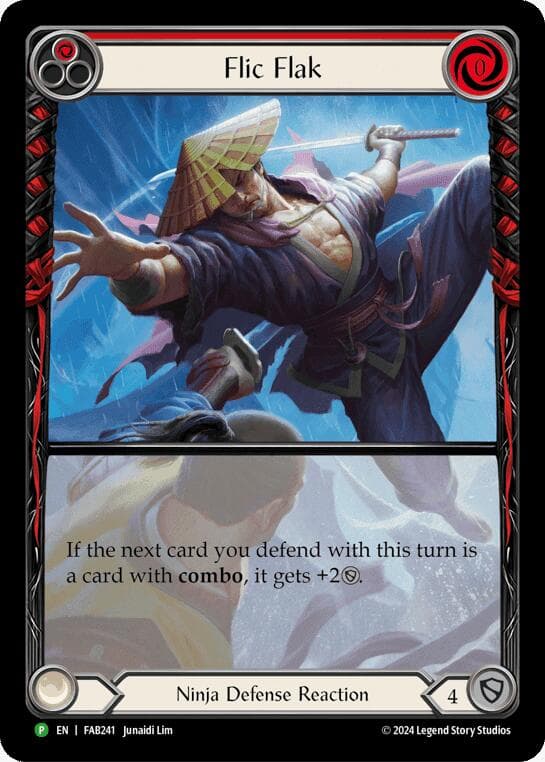 Flic Flak (Red) - FAB241 — Flesh and Blood: Promo Cards card