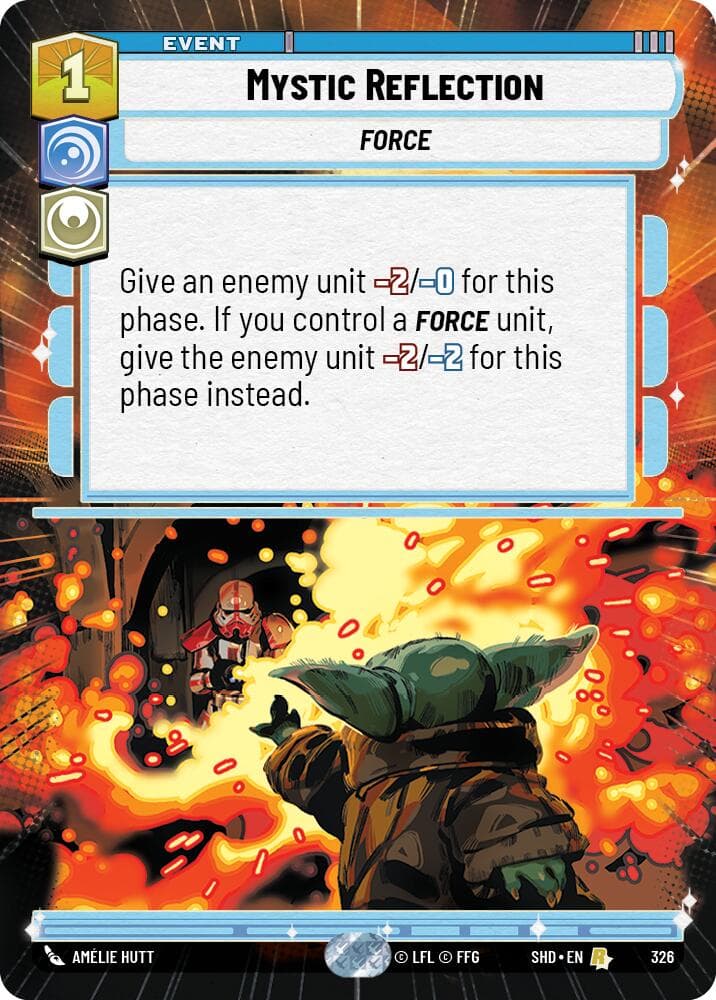 Mystic Reflection (Hyperspace) — Shadows of the Galaxy card