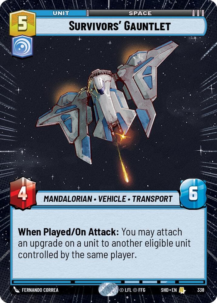 Survivors' Gauntlet (Hyperspace) — Shadows of the Galaxy card