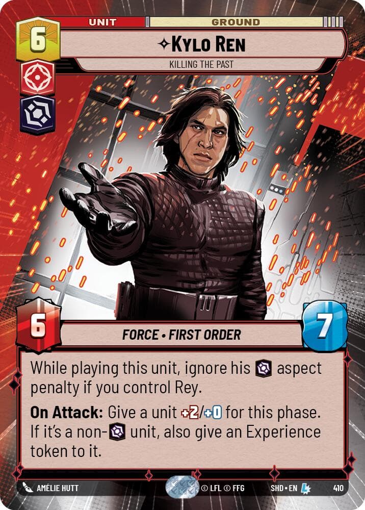 Kylo Ren - Killing the Past (Hyperspace) — Shadows of the Galaxy card