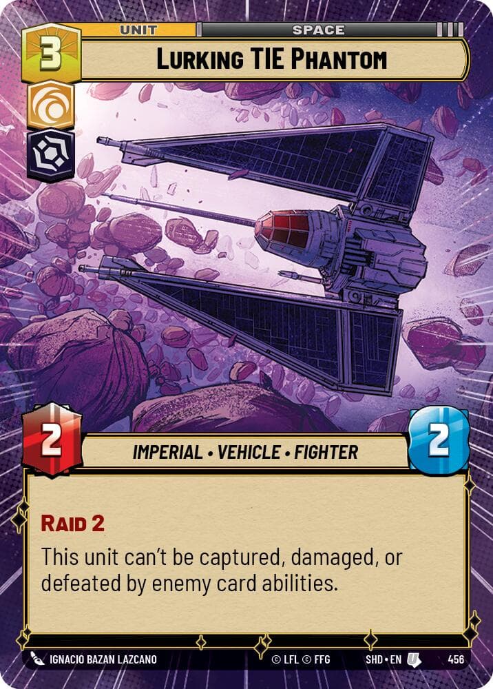 Lurking TIE Phantom (Hyperspace) — Shadows of the Galaxy card