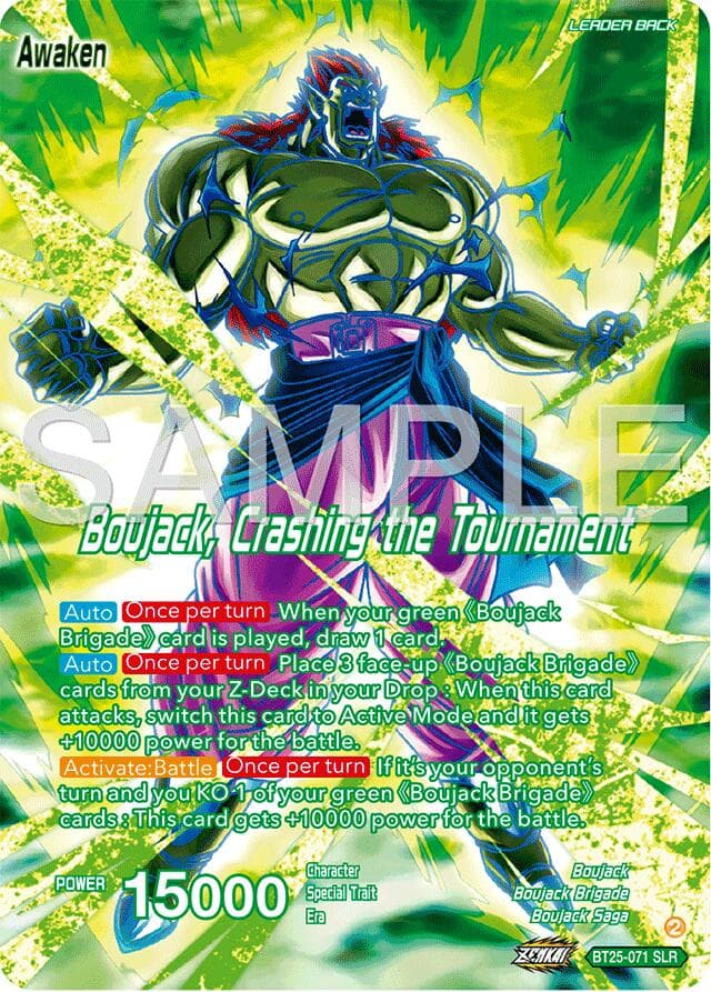 Boujack Brigade // Boujack, Crashing the Tournament (SLR) — Legend of the Dragon Balls card