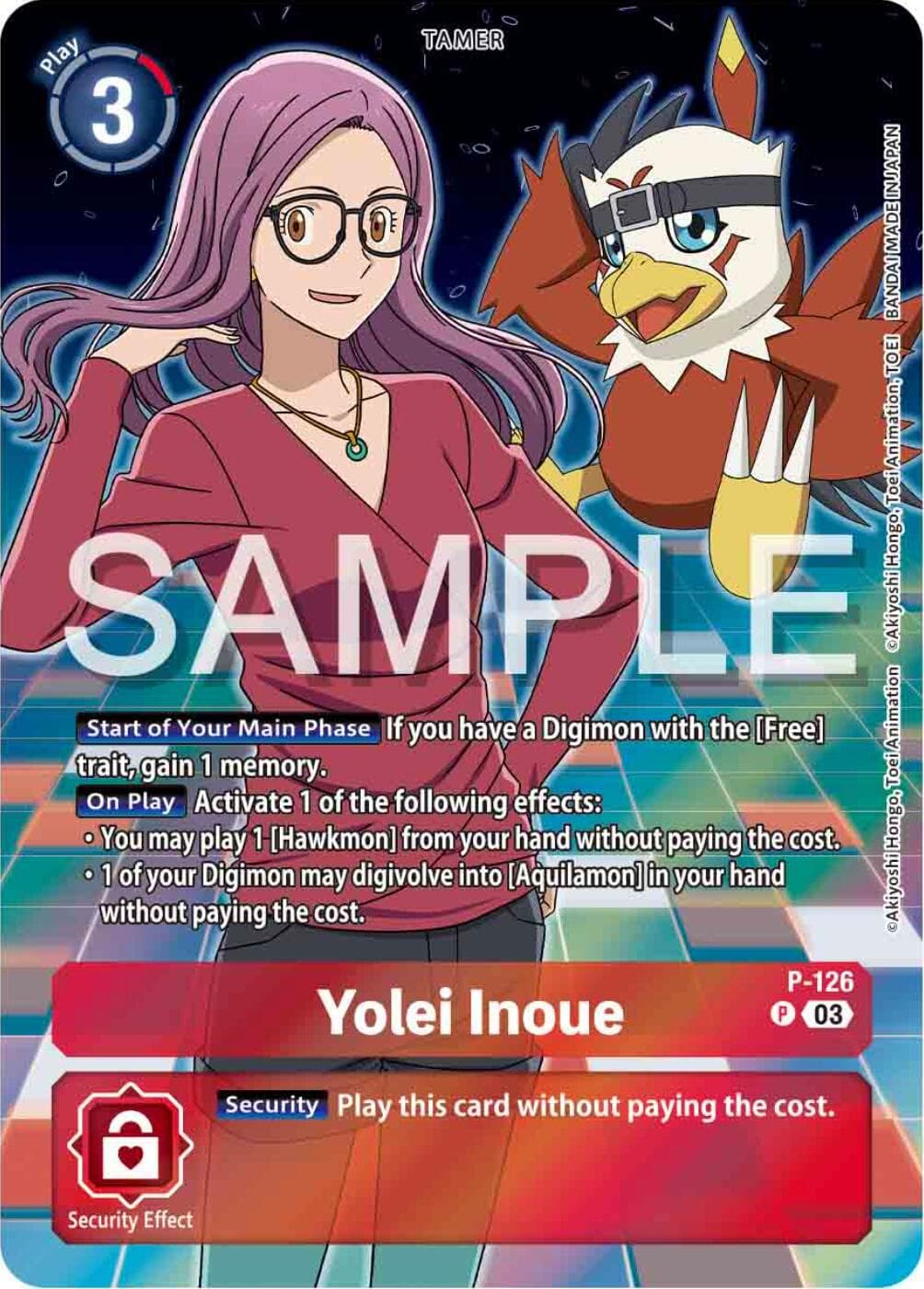 Yolei Inoue - P-126 (Digimon Adventure 02: The Beginning Set) — Digimon Promotion Cards card