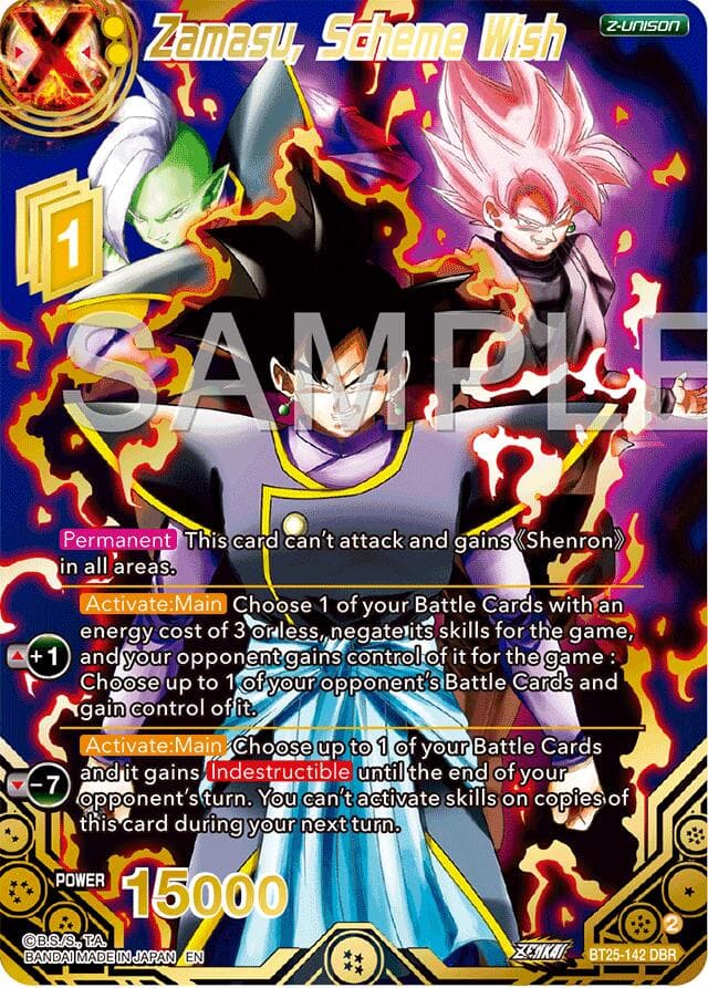 Zamasu, Scheme Wish (DBR) — Legend of the Dragon Balls card