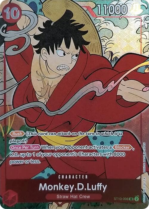 Monkey.D.Luffy (English Version 1st Anniversary Set) — One Piece Promotion Cards card