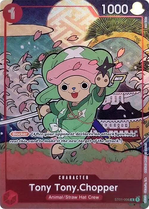 Tony Tony.Chopper (English Version 1st Anniversary Set) — One Piece Promotion Cards card