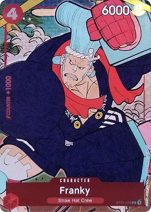Franky (English Version 1st Anniversary Set) — One Piece Promotion Cards card