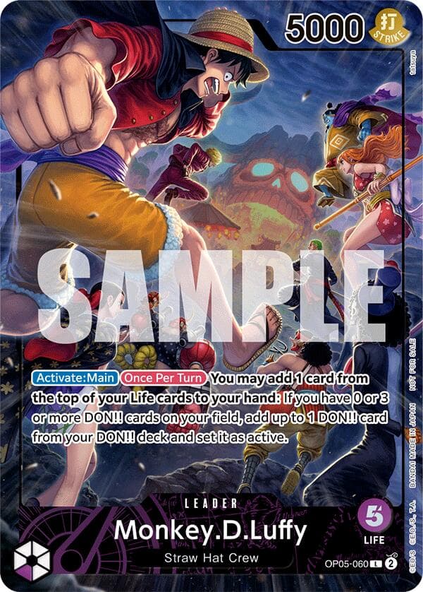 Monkey.D.Luffy (PSA Magazine) — One Piece Promotion Cards card