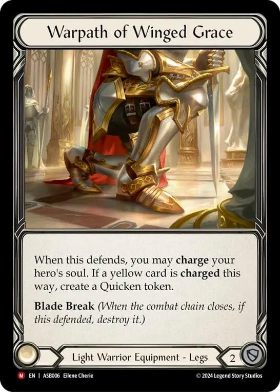Warpath of Winged Grace — Armory Deck: Boltyn card