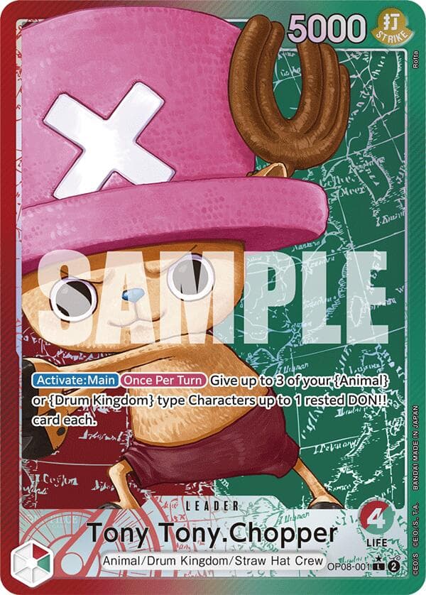 Tony Tony.Chopper (001) (Parallel) — Two Legends card