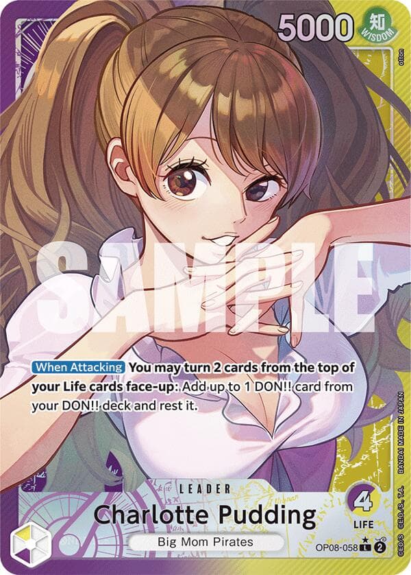 Charlotte Pudding (058) (Parallel) — Two Legends card