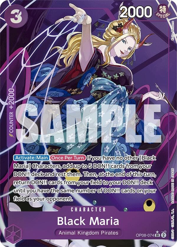 Black Maria (Parallel) — Two Legends card