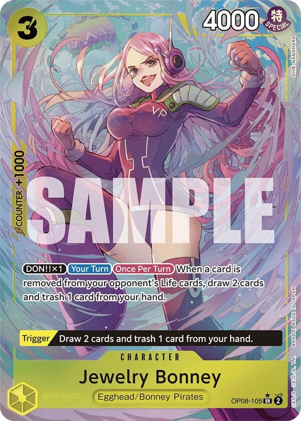 Jewelry Bonney (Parallel) — Two Legends card