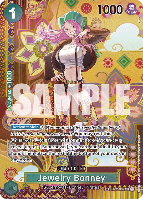 Jewelry Bonney (SP) — Two Legends card