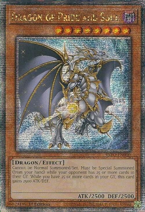 Dragon of Pride and Soul (Quarter Century Secret Rare) — The Infinite Forbidden card