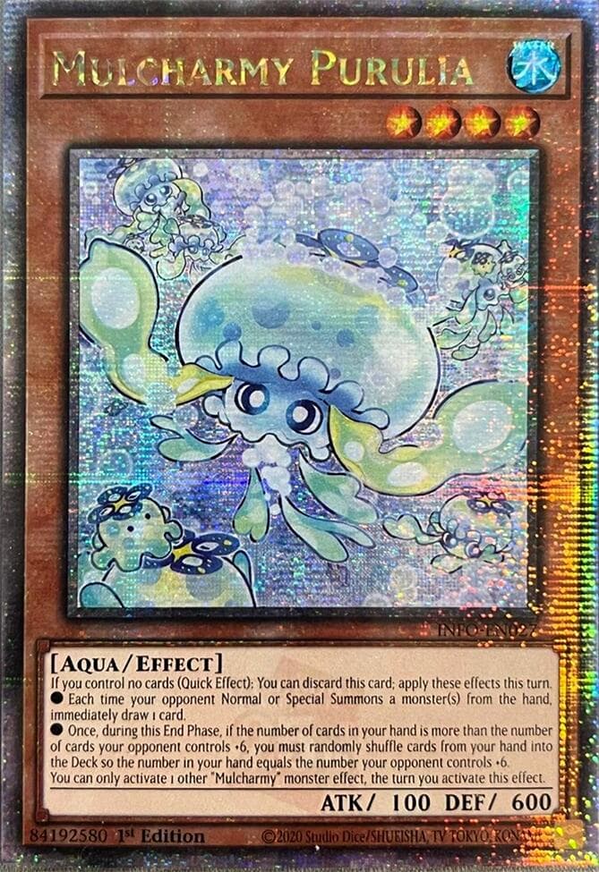 Mulcharmy Purulia (Quarter Century Secret Rare) — The Infinite Forbidden card