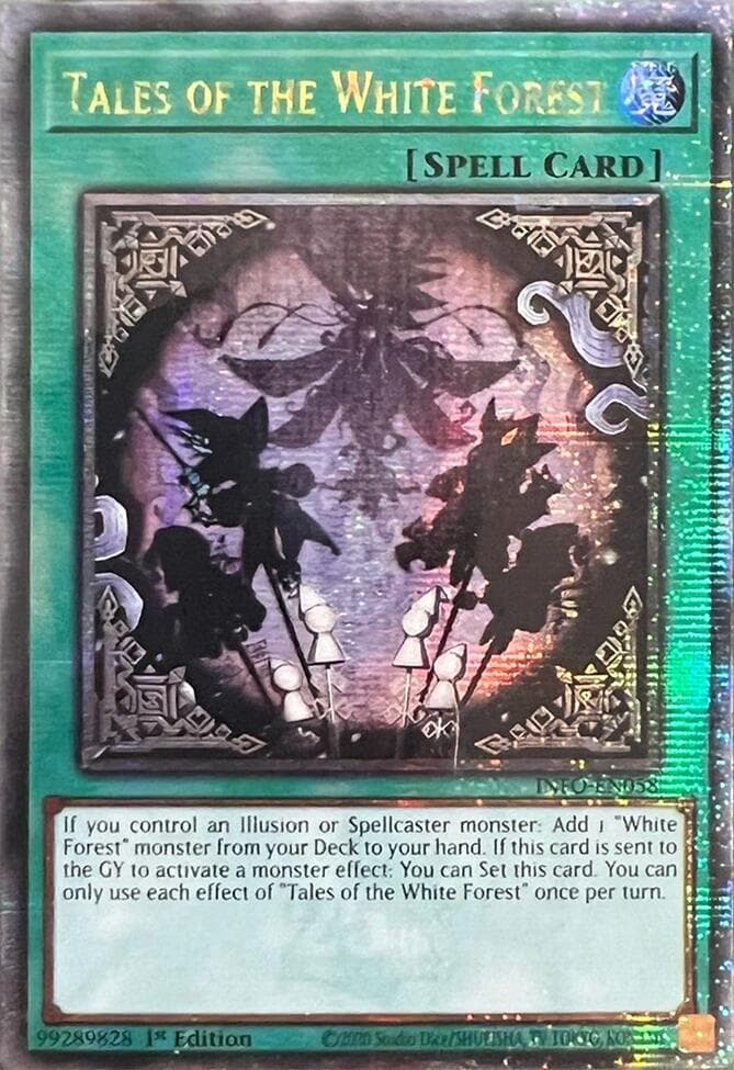 Tales of the White Forest (Quarter Century Secret Rare) — The Infinite Forbidden card