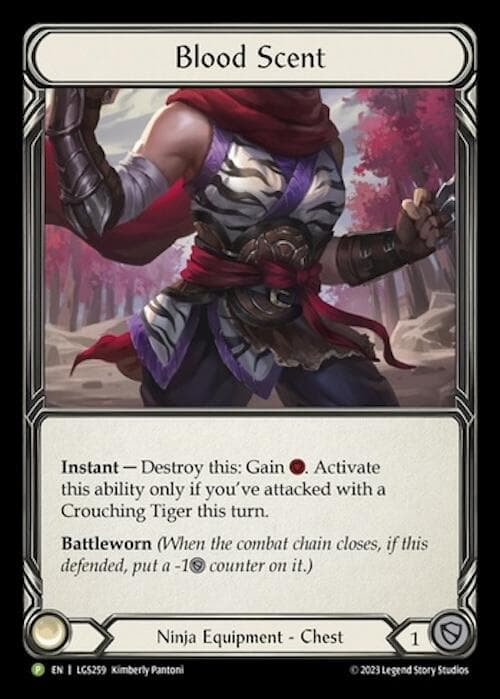 Blood Scent - LGS259 — Flesh and Blood: Promo Cards card
