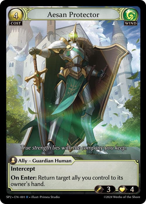 Aesan Protector — Supporter Pack 2 card